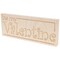 Good Wood By Leisure Arts Shape Be My Valentine 8"X 3.19"X .5", Wooden Shapes, Wood Shapes, Wooden Shapes Wall Decor, Large Small Shapes For Crafts